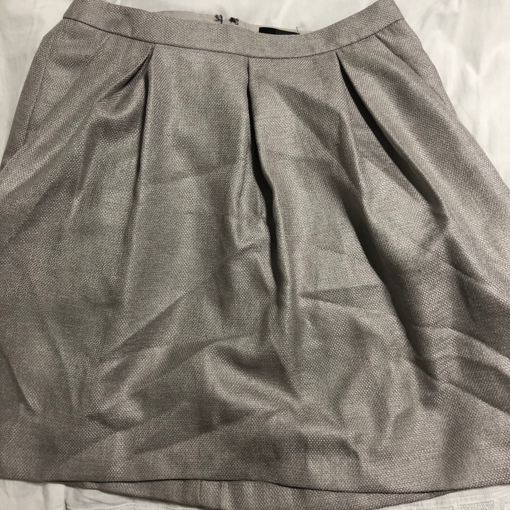 Silver/gray circle skirt